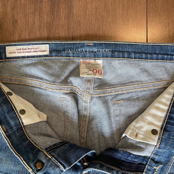 Boot Cut wide leg mid tone BR Jeans - Picture 2 of 7